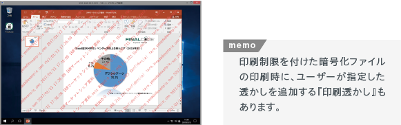 画面透かし（図）